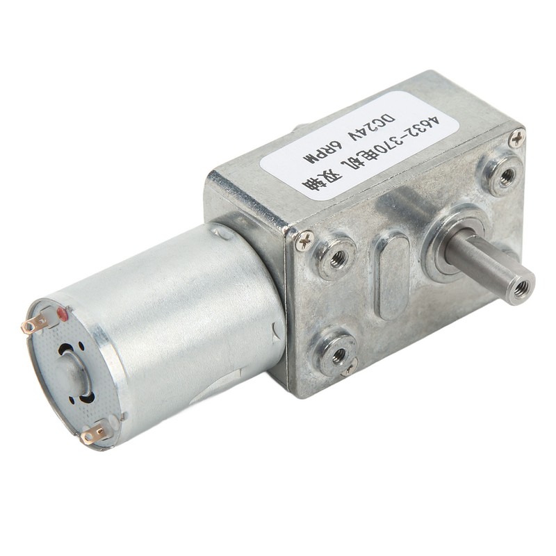 DC24V Double Shaft Worm Gear Motor 4632‑370 High Accuracy Speed