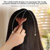 2PCS Head Massager Scalp,Wooden Head Scratcher for Stress Relief &