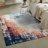 LUXE WEAVERS Olimpia Collection 5955 Multi 8x10 Modern Abstract Area