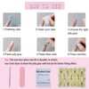 Black Press On Toenails Short Square Glossy Solid Black with