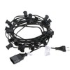 G40 String Light 2 Spare Bulbs Total Power 175W 25FT