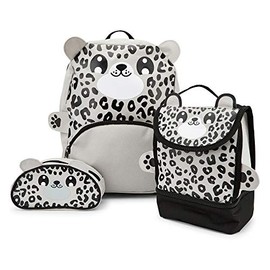 Zappi Co Unisex Kid's Zappi Backpack Luggage, Snow Leopard, Children's