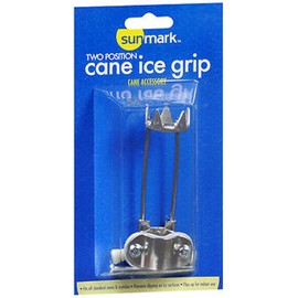 Sunmark Two Position Cane Tip With Ice Grip - 1 Each