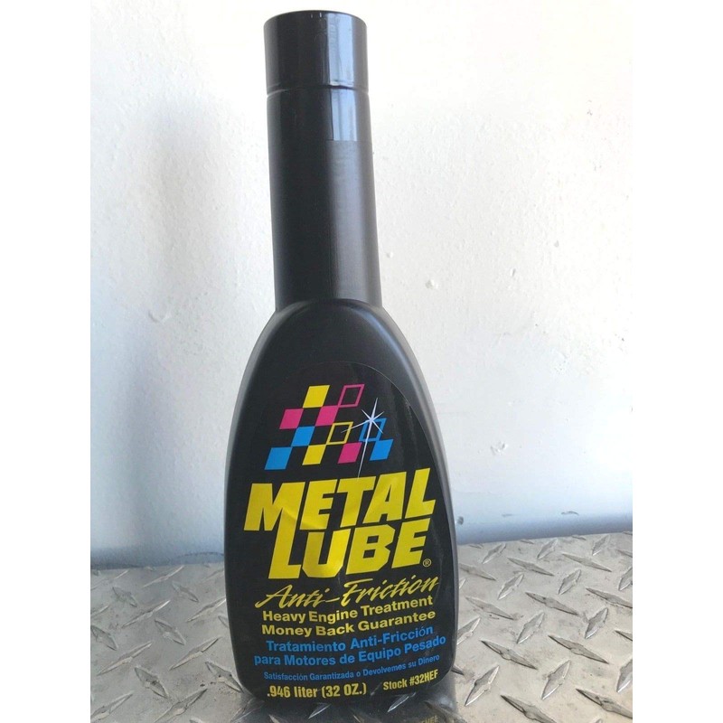 Metal Lube Anti-Friction Heavy Engine Treatment 32 Oz (2 Pack)