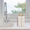 Karisky Soap Dispenser Set with Gold Rustproof Stainless Steel Pump,
