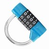 WGFOIP 4 Digit Combination Padlock, Waterproof Code Padlock Security Password