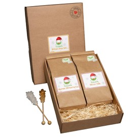 TEALAVIE - Winter Tea | African Winter Set | Set of 2 Winter Rooibo Tea | Christmas Tea - Loose High-Quality Redbush Tea for Tea Lovers | Ideal for Thank You Gifts | 200 g Xmas Rooibo Tea Loose