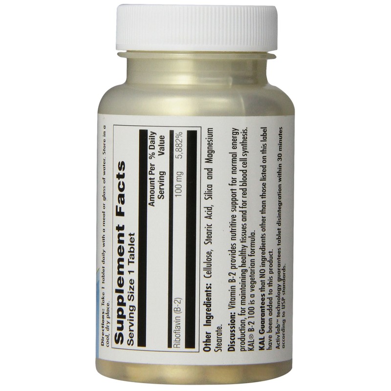 KAL B-2 Tablets, 100 mg, 60 Count