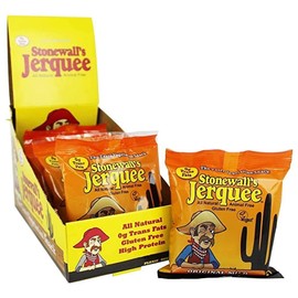 Stonewall Jerquee, Original Mild Vegan / Vegetarian Jerky 1.5 Ounce (8 Pack)
