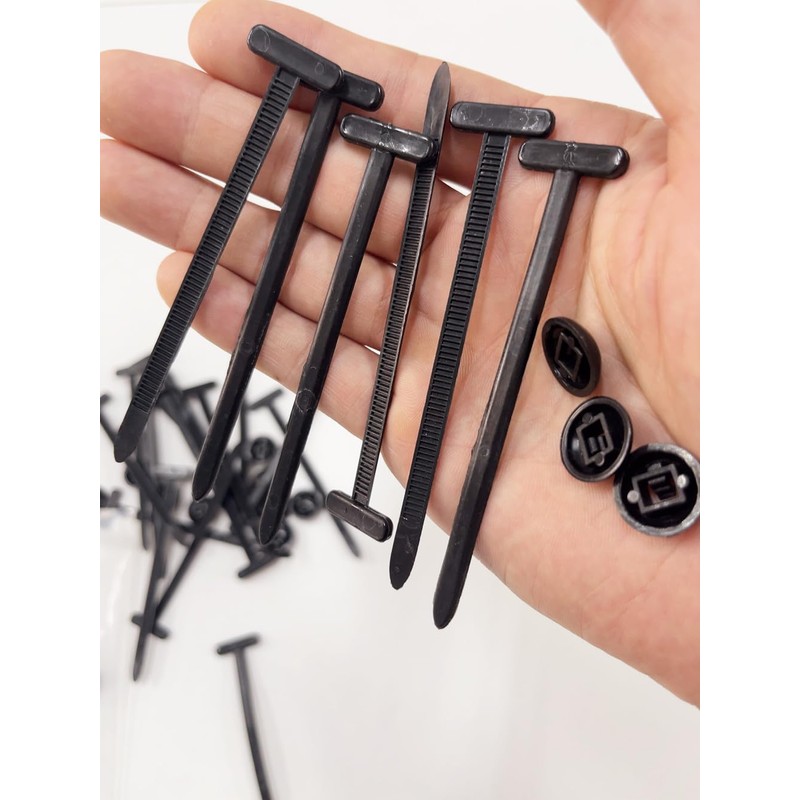 20PCS Nylon Universal Cable Tie Buckle, Heavy Duty Self Locking