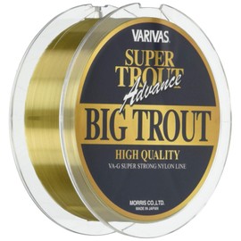 Varivas Nylon Line, Balivas Super Trout Advance, Big Trout, 492.2 ft (150 m), No. 2.5, 12 lb Status Gold