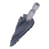 1/4in Shank Spiral Groove Step Drill Bit M35 Cobalt 4