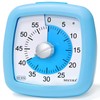 Secura 60-Minute Visual Timer, Silent Study Timer for Kids and