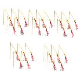 LALAFINA 5sets Cow Horn Ear Wax Removal Spoon Comfortable Ear Cleaning Tools for Daily Use Easy to Clean Safe for Family Friends