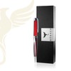 Hörner Vulcanus Ballpoint Pen, High-Quality Pen, Black, Red, White, Metal