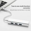 USB 3.0 to Ethernet Adapter with 3 Ports HUB Type