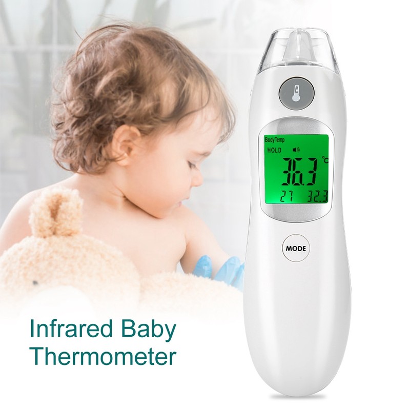Baby Forehead and Ear Thermometer Digital Infrared Thermometer for Baby