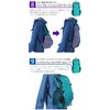 LAD WEATHER Backpack, Large Capacity 40L, Foldable and Convenient, Backpack,