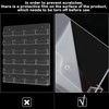 24 Pockets Business Card Holder Wall Mount Rack Card Display