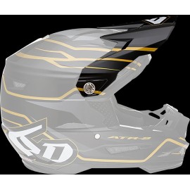 6D HELMETS ATR-2 Helmet Visor Phase Black Gold