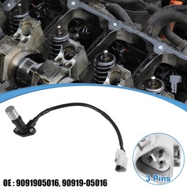 X AUTOHAUX Car Engine Crankshaft Position Sensor 90919-05016 for Toyota 4Runner 2.7L 1996-2000 for Toyota Tacoma 2.4L 1995-2004