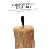 Mipcase 1 Set Firewood Drill Bit Wood Splitter Tool Set