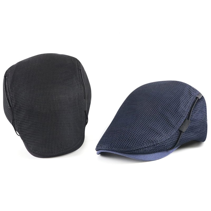 YAMEE Beret Hat Men's Breathable Mesh Beret Men's Hat Sun