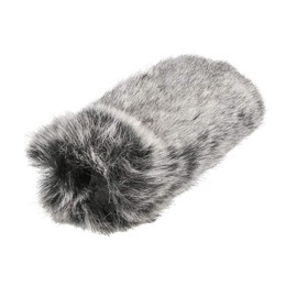 Dpofirs Professional Windproof Windshield Wind Muff for Videomic Video Microphone Microphone Fur Windscreen Outdoor Wind Protection Mic Windscreen Muff Fur Custom Fit