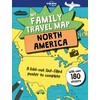 Lonely Planet Kids My Family Travel Map - North America