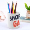 Fabulous Shoppers Gang Stifteköcher aus Keramik – Mode Shopping Shop