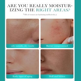 K-Beauty - Crema facial antienvejecimiento, niacinamida + adenosina + ácido hialurónico, reafirma, ilumina e hidrata profundamente | Con ADN de sodio 