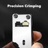 Yankok [CAT5 CAT6 CAT7 Modular Crimper] for Shielded and Unshielded