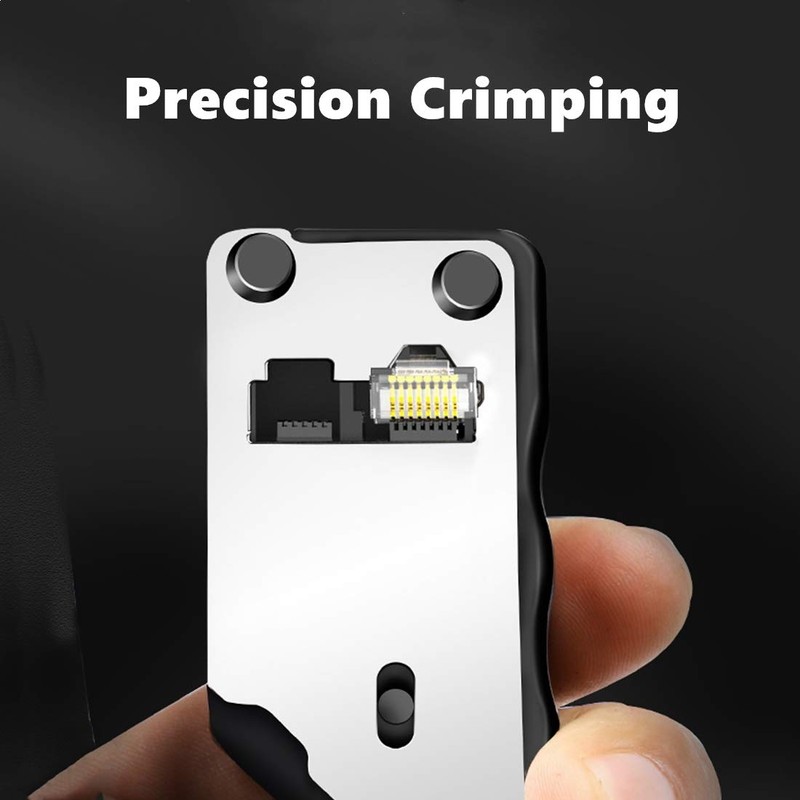 Yankok [CAT5 CAT6 CAT7 Modular Crimper] for Shielded and Unshielded