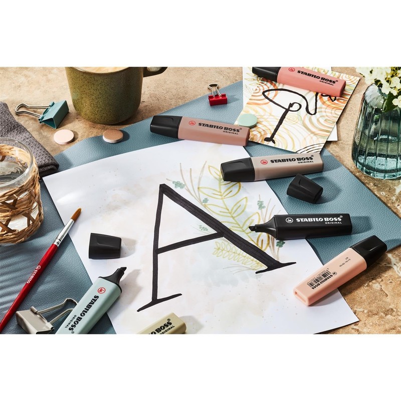 STABILO BOSS Original NatureCOLORS Highlighter - Pink Beige