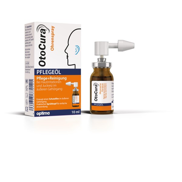 Ear Spray 10 ml, Ear Cleaner Made of Olive Oil,