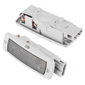 BOROCO Car Rear Reading Lamp, 3B0947291B Rear Map Light Dome Light Ceiling Roof Lamp Replacement(灰色)