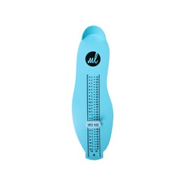 Milam London Professional Family Foot Measure Sizer Device Child/Adult UK Sizes 2-12 / EU Sizes 18-47 (Blue)