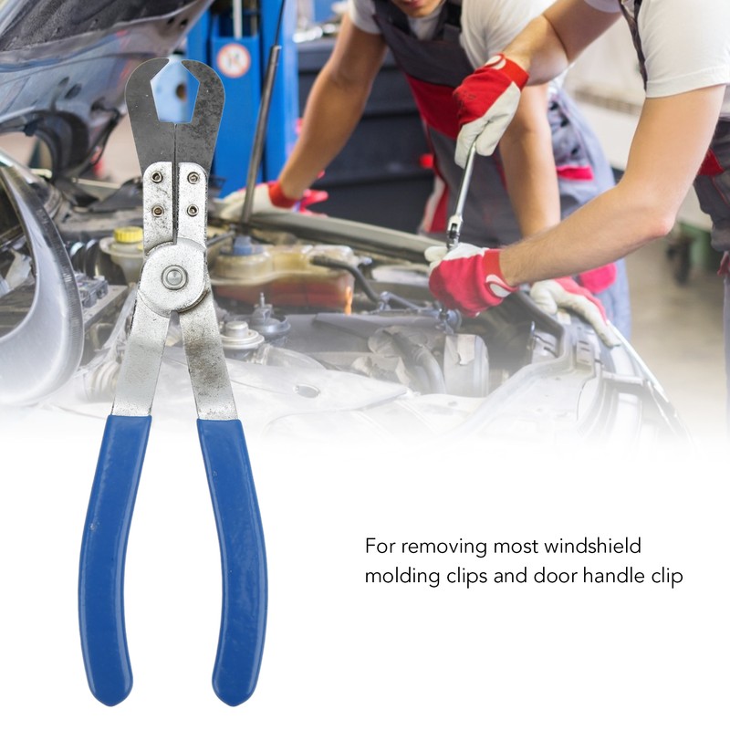 Door Handle Clip Plier Nonslip Vinyl Offset Handle Universal Metal