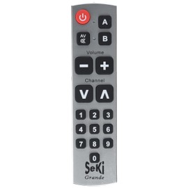SeKi remote control Grande silver-black