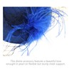 DRESHOW Fascinator Hats for Women Pillbox Hat with Veil Headband