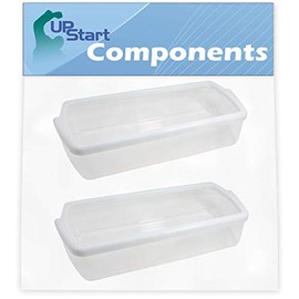 2-Pack W10321304 Refrigerator Door Bin Replacement for Whirlpool ED5LHAXWT01 Refrigerator - Compatible with WPW10321304 Door Bin
