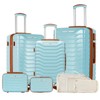 UUH Expandable Luggage set with TSA Locks, suitcase for travel,