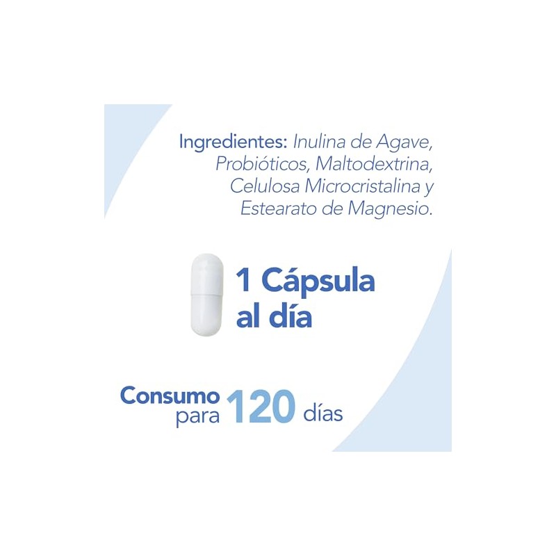 PROBIOTICOS Natgel Probioticos Digestivos Cepas Importantes Esenciales y Inulina de