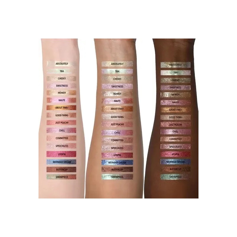Sombra Líquida Moira Cosmetics Con Glitter Diamond Daze Tono 31