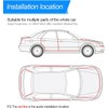 Car Door Edge Guards 16.4ft(5M) Rubber U Shape Edge Trim