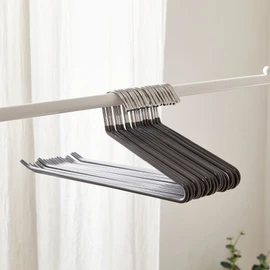 모던하우스 ON Non-Slip Space-Saving Pants Hangers 18P Set Gray