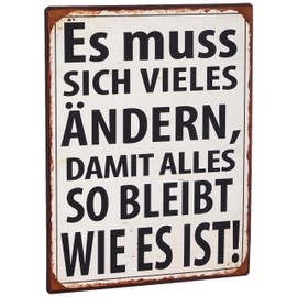 Sign - Es muss sich vieles ändern...