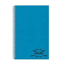 Rediform National Single-Subject Wirebound Notebooks, Medium/College Rule, Blue Kolor Kraft Front Cover, (80) 9.5 x 6 Sheets