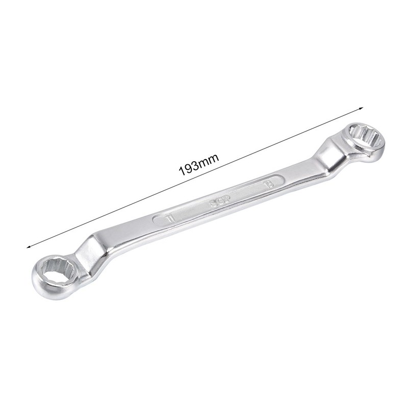 uxcell 11mm x 13mm Metric 12 Point Offset Double Box