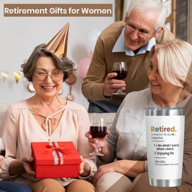 Kilyhome Retirement Gifts for Women 2024 - Coworker Leaving - Happy Retirement Goodbye Party Decorations - Going away Gift for Coworkers Woman - Farewell Present for Friends